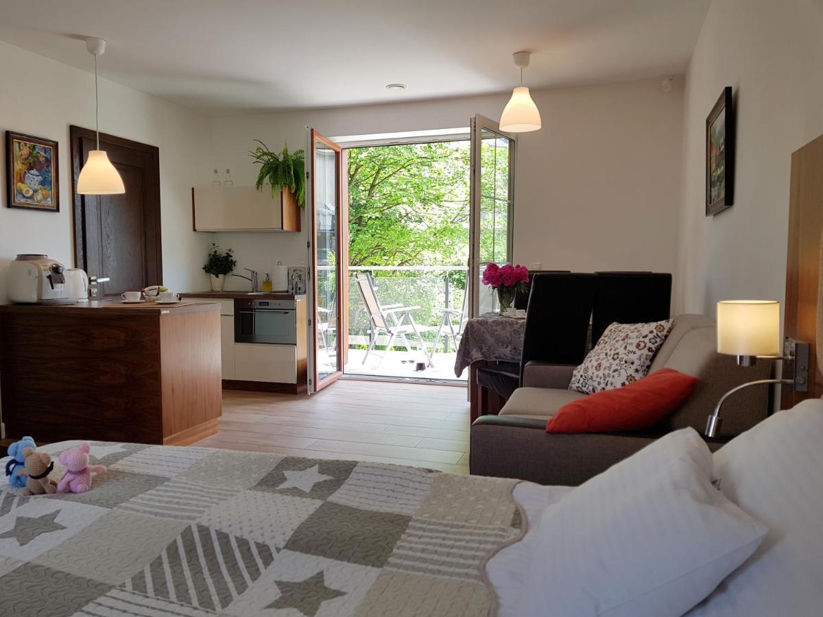 Pod Modrzewiami Appartement Krynica Zdroj Buitenkant foto