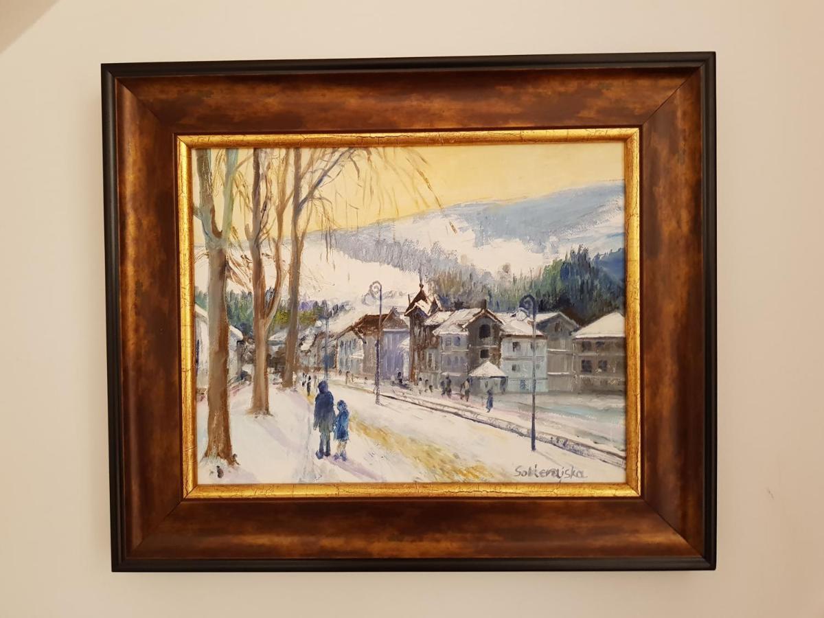 Pod Modrzewiami Appartement Krynica Zdroj Buitenkant foto